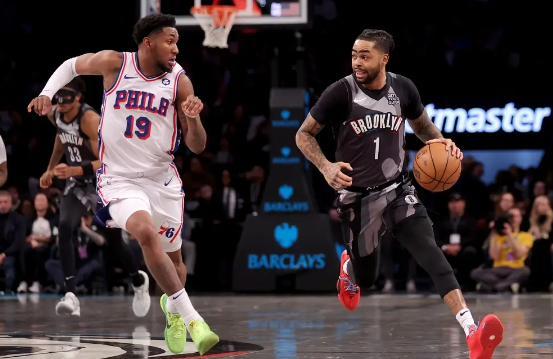 拉塞尔22+5乌布雷30分 乔治2分76人96-100不敌篮网遭5连败