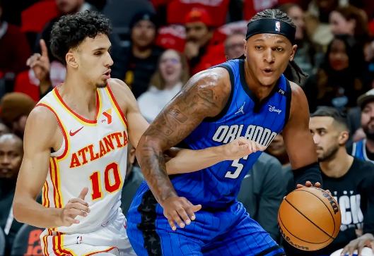 班凯罗36+11+5 小瓦格纳25+7+5 特雷-杨38+4+5 魔术力擒老鹰