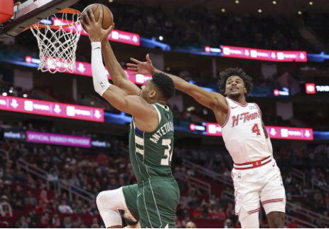 格林25分8板 阿门锁喉字母哥被驱逐 火箭复仇终结雄鹿四连胜