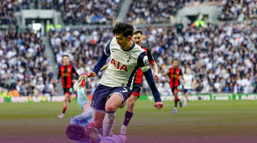 英超-热刺2-2战平樱桃，萨尔世界波，孙兴慜点射扳平