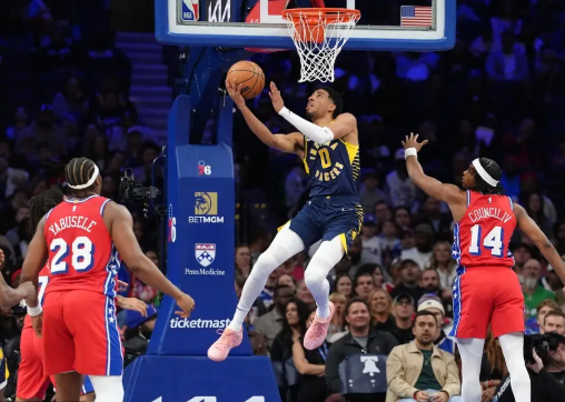 西卡27+7 哈利伯顿14+5+10 道丁24分 步行者力克残阵76人