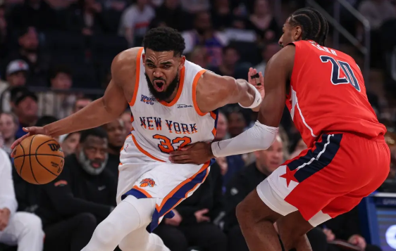 唐斯31+11 布里奇斯27+6 普尔25分 尼克斯拒绝奇才33分大逆转