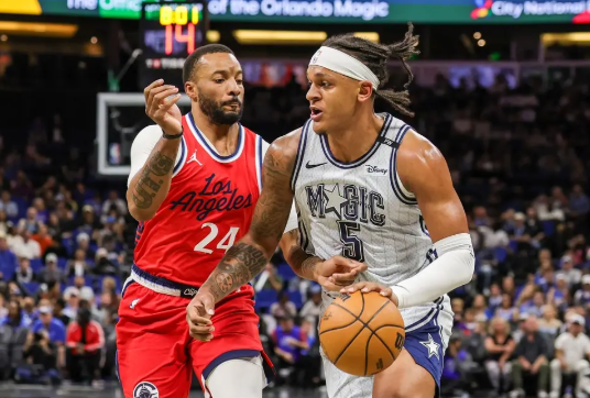 哈登赛季新高6断&20+5 祖巴茨18+20 班凯罗26+6 快船拆穿魔术