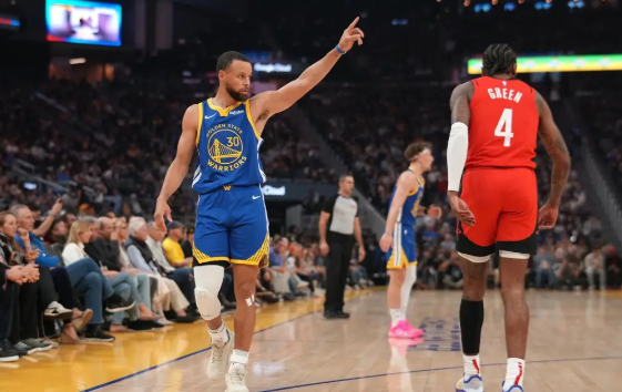 杰伦-格林21+5 申京19+14 库里10中1 火箭终结勇士5连胜