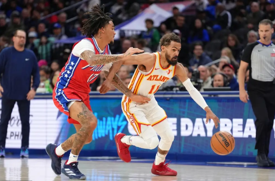 特雷-杨36+11 勒韦尔31分 巴格利20+10 老鹰击败76人