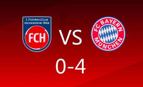 德甲-拜仁4-0海登海姆，凯恩、基米希等多点开花