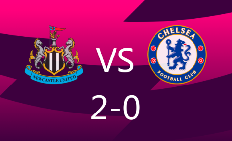 英超-纽卡2-0完胜十人切尔西，托纳利、吉马良斯破门