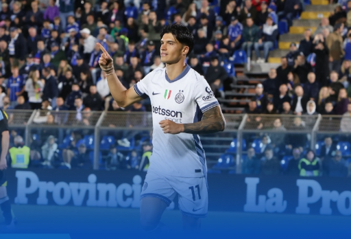 意甲-国米2-0科莫意甲亚军收官 科雷亚破门 雷纳告别战染红